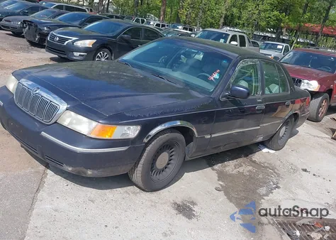 2000 Mercury Grand Marquis Ls from USA, damaged, VIN 2MEFM75WXYX604512